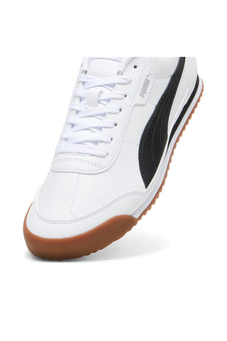 Weiße Turnschuhe mit schwarzem Band Puma Turino II 39745202