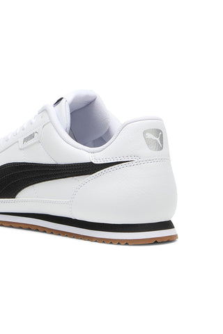 Weiße Turnschuhe mit schwarzem Band Puma Turino II 39745202