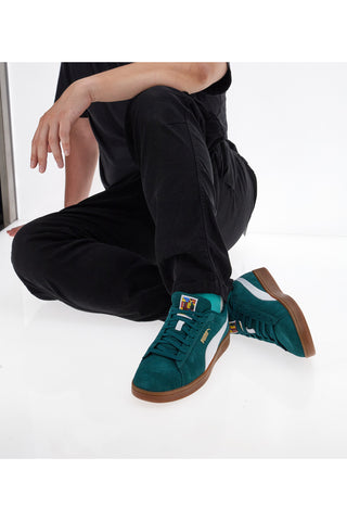 Grüner Sneaker mit PUMA Club 5v5 SD-Gummisohle