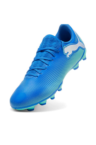 Blaue Fußballschuhe für festen und künstlichen Boden Puma Future 7 Play FG/AG