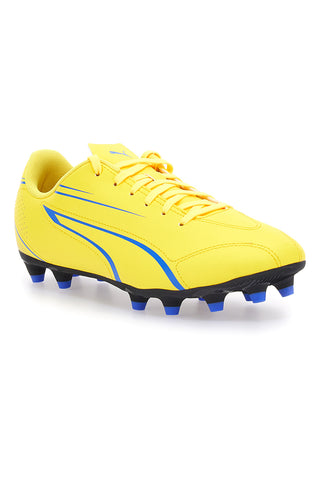 Scarpe da calcio gialle con tacchetti per terreni erbosi Puma Vitoria FG/AG