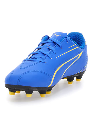 Scarpe da Calcio Blu Con Fregio Laterale Puma Vitoria Fg/Ag Jr