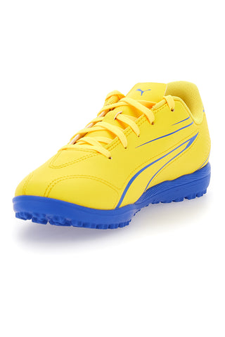 Scarpe da Calcetto Gialle e suola blu Puma Vitoria TT JR