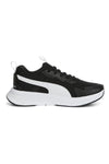Schwarz-weiße Turnschuhe Puma Evolve Run Mesh Jr