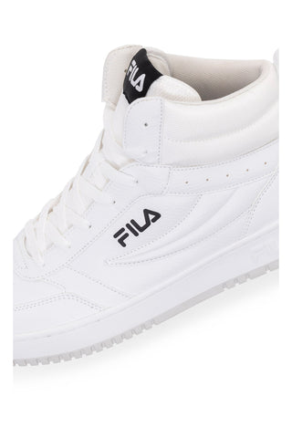 Weiße Mid-Cut-Sneaker mit perforiertem Obermaterial FILA REGA NF MID