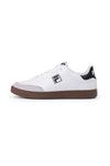 Weiße und schwarze Sneakers mit kontrastierender Sohle FILA COURTBAY