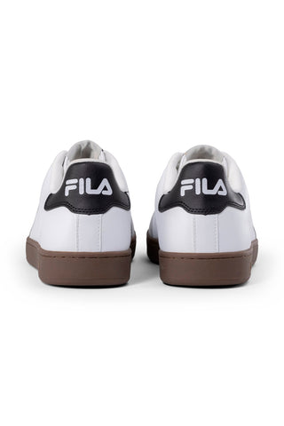Weiße und schwarze Sneakers mit kontrastierender Sohle FILA COURTBAY