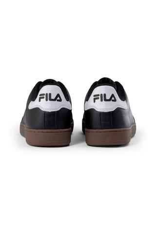 Schwarze Sneakers mit kontrastierender Sohle FILA COURTBAY
