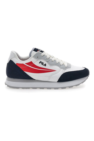 Weiße und blaue Fila Hypert Sneakers