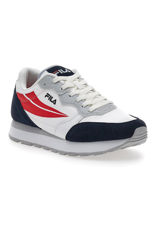 Weiße und blaue Fila Hypert Sneakers