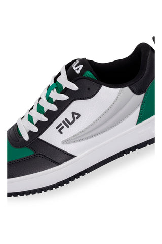 Weiße, schwarze und grüne Sneakers FILA Rega Nf