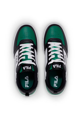 Weiße, schwarze und grüne Sneakers FILA Rega Nf
