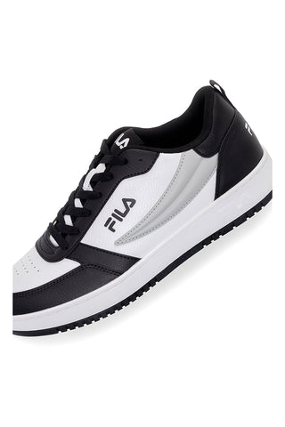 Weiße und schwarze Sneakers mit Schnürsenkeln Fila Raga Nf