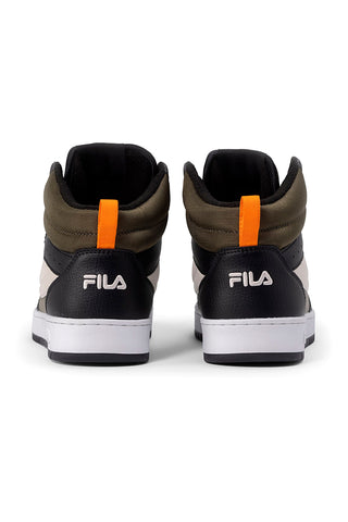 Olivgrüne Mid-Cut-Sneaker mit Schnürsenkeln FILA REGA NF MID TEENS