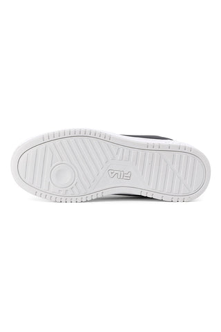 Sneakers Bianche con Logo Laterale Nero FILA REGA NF TEENS