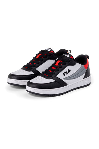 Weiße und schwarze Fila Rega NF Sneakers