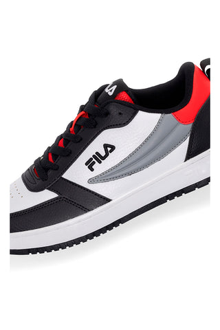 Weiße und schwarze Fila Rega NF Sneakers