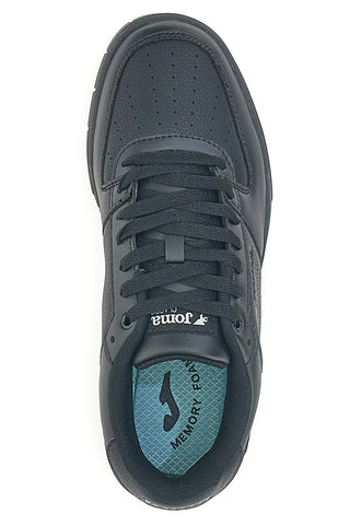 Schwarze Sneakers mit Schnürsenkeln und Memory-Schaum JOMA C.CAVEA MEN 2421