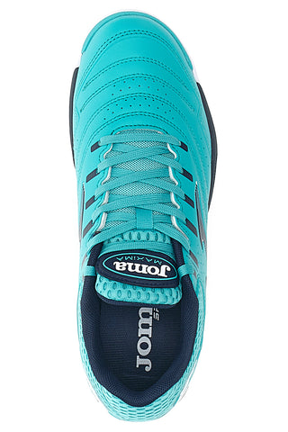 Türkise Hallenfußballschuhe Joma Maxima 2427
