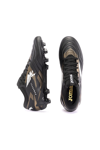 Scarpe da Calcio Nere Joma Powerful 2401 Firm Ground