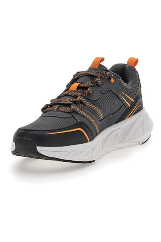 Scarpe da fitness Grigie e Arancio Champion Warrior Low Cut Shoe
