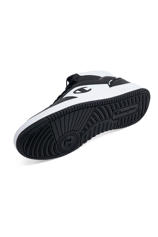 Weiße und schwarze Turnschuhe CHAMPION RD18 2 MID