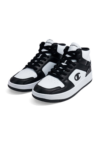 Weiße und schwarze Turnschuhe CHAMPION RD18 2 MID