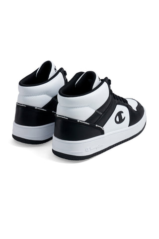Weiße und schwarze Turnschuhe CHAMPION RD18 2 MID