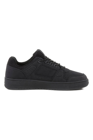 Schwarze Champion rd18 Low-Cord-Sneaker