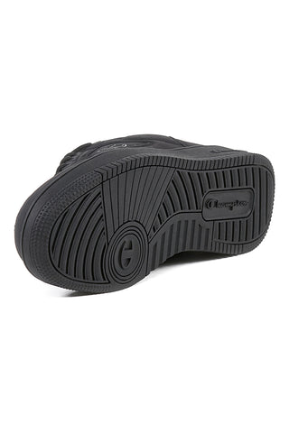 Schwarze Champion rd18 Low-Cord-Sneaker