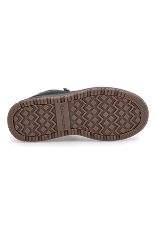 Schwarze Champion RD18 Mid Utility WP-Sneaker mit wasserdichten Schnürsenkeln