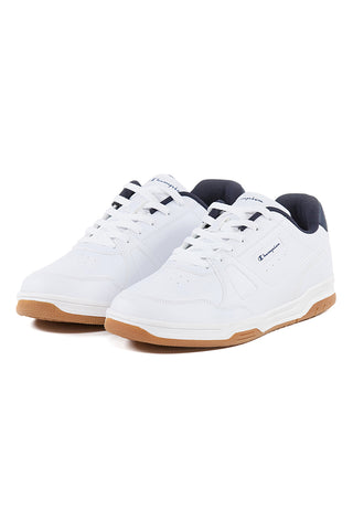 Weiße und blaue CHAMPION TENNIS CLAY 86 LOW-Sneaker