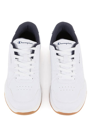 Weiße und blaue CHAMPION TENNIS CLAY 86 LOW-Sneaker