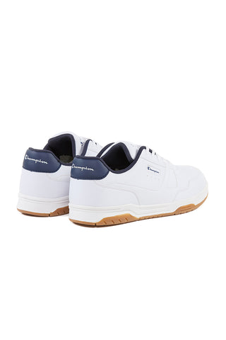 Weiße und blaue CHAMPION TENNIS CLAY 86 LOW-Sneaker
