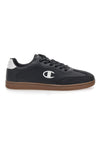 Schwarze Champion-Sneaker aus Prestige-Mix-Material