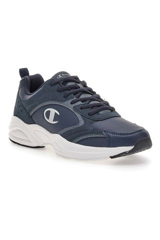 Marineblaue Sneakers mit Schnürsenkeln CHAMPION COUNT LOW