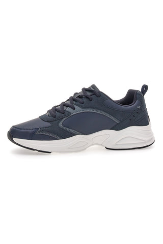 Marineblaue Sneakers mit Schnürsenkeln CHAMPION COUNT LOW