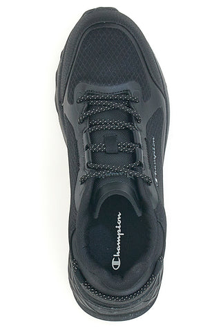 Schwarze Schnürsneaker „Street Trek 3.0“ von Champion