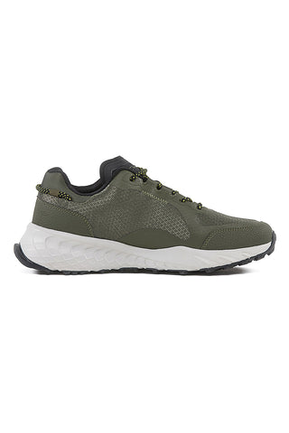 Grüne Sneaker mit Champion Street Trek 3.0-Schnürsenkeln