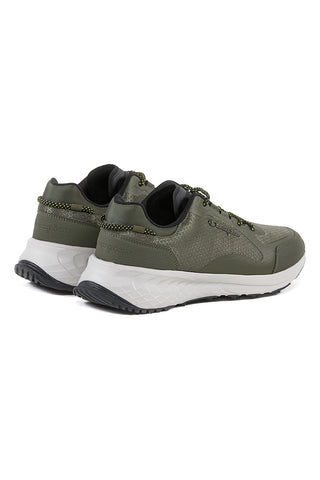 Grüne Sneaker mit Champion Street Trek 3.0-Schnürsenkeln