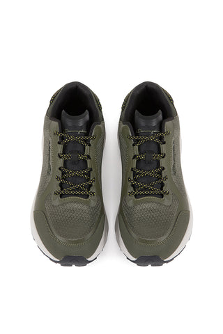 Grüne Sneaker mit Champion Street Trek 3.0-Schnürsenkeln