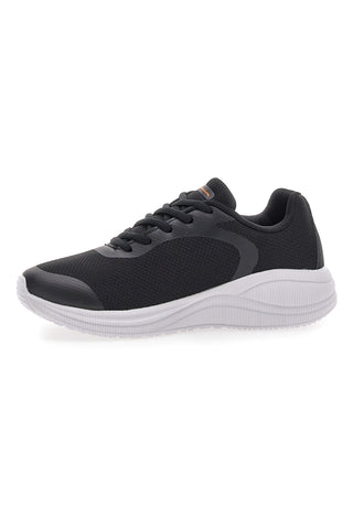 Schwarze Sneakers mit orangefarbenen Details CHAMPION SIPHON ENGAGE MESH GS