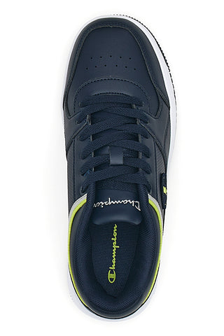 Blaue Mid-Cut-Sneaker mit Klettverschluss CHAMPION RD18 MID B GS