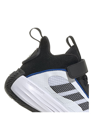 Adidas Ownthegame 3.0 K Schwarz-Weiß-Basketballschuhe