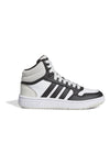 Sneakers bianche alte con lacci Adidas HOOPS 3.0 MID K