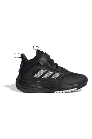 Schwarze Turnschuhe mit Klettverschluss Adidas ownthegame 3.0 k