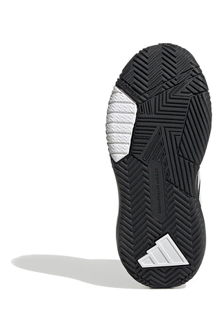 Schwarze Turnschuhe mit Klettverschluss Adidas ownthegame 3.0 k