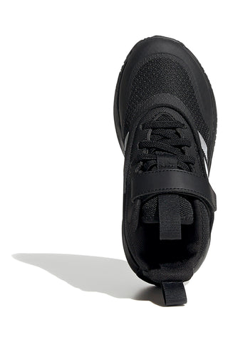 Schwarze Turnschuhe mit Klettverschluss Adidas ownthegame 3.0 k