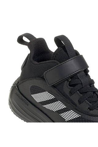 Schwarze Turnschuhe mit Klettverschluss Adidas ownthegame 3.0 k