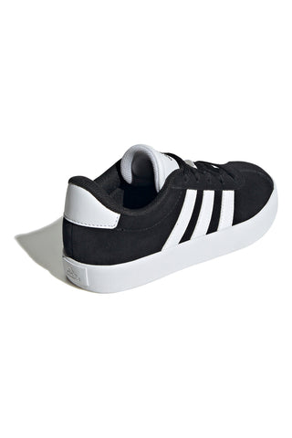 Schwarze Sneakers aus Leder Adidas VL COURT 3.0 K